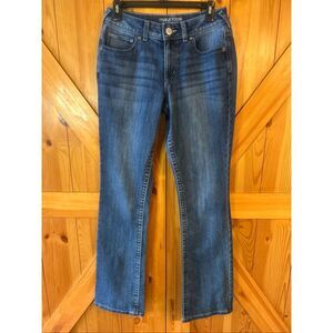 MAURICES High Rise CURVY BOOTCUT Jeans STRETCH SIZE 6 (5687)